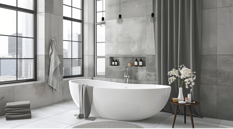 Space-saving Corner Tub